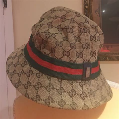 gucci hat classic|authentic gucci bucket hat.